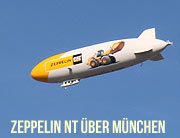 Zeppelin NT fliegt auch 2023 wieder über München vom 28.04.-02.05.2023 (Foto: Martin Schmitz)